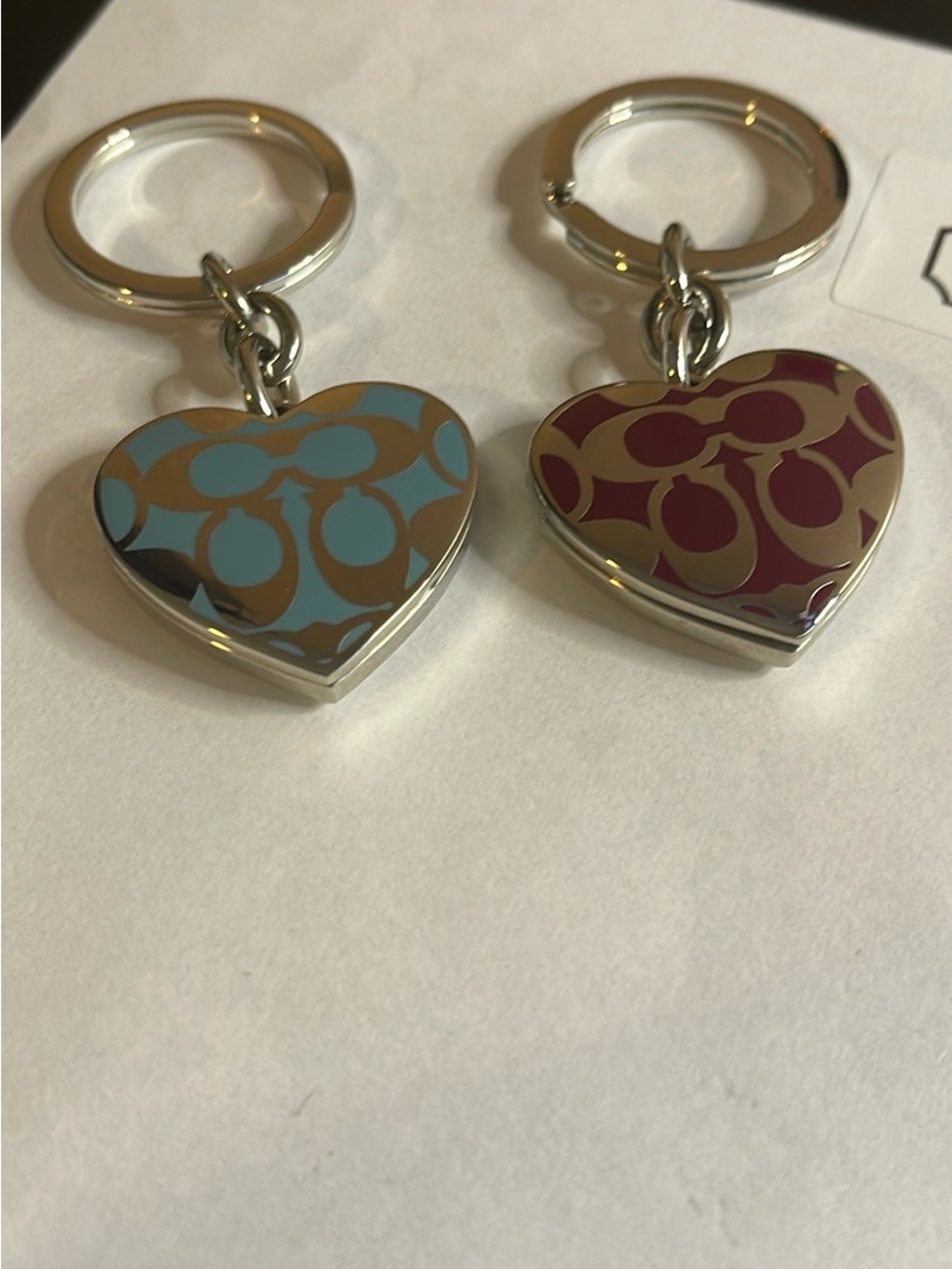 Bundle of 2 Coach Locket Charms